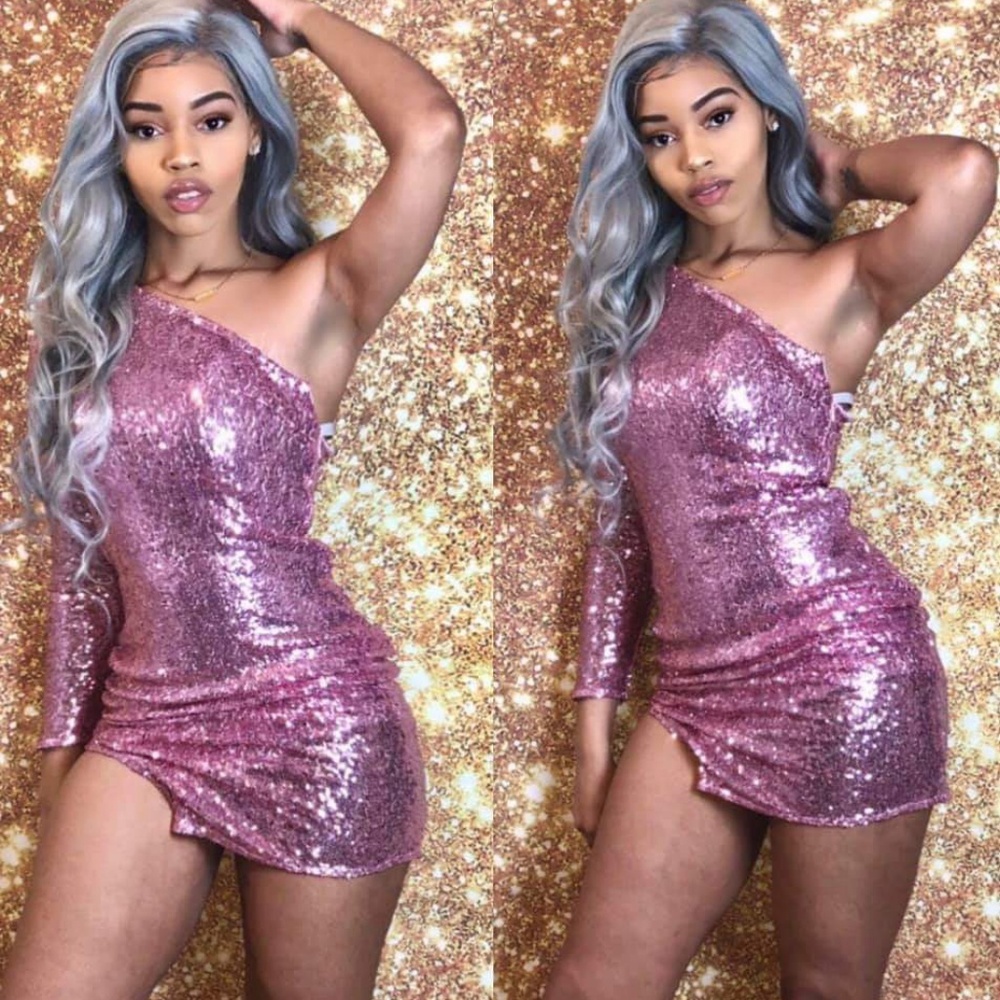 Rose sequins dress - Picture 4 of 4